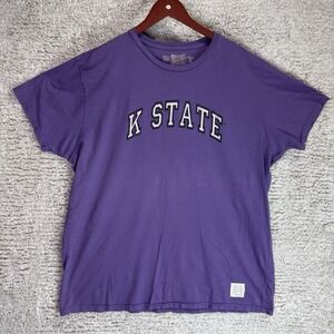 K-State‎ Retro Brand Tshirt Men's 2XL Purple